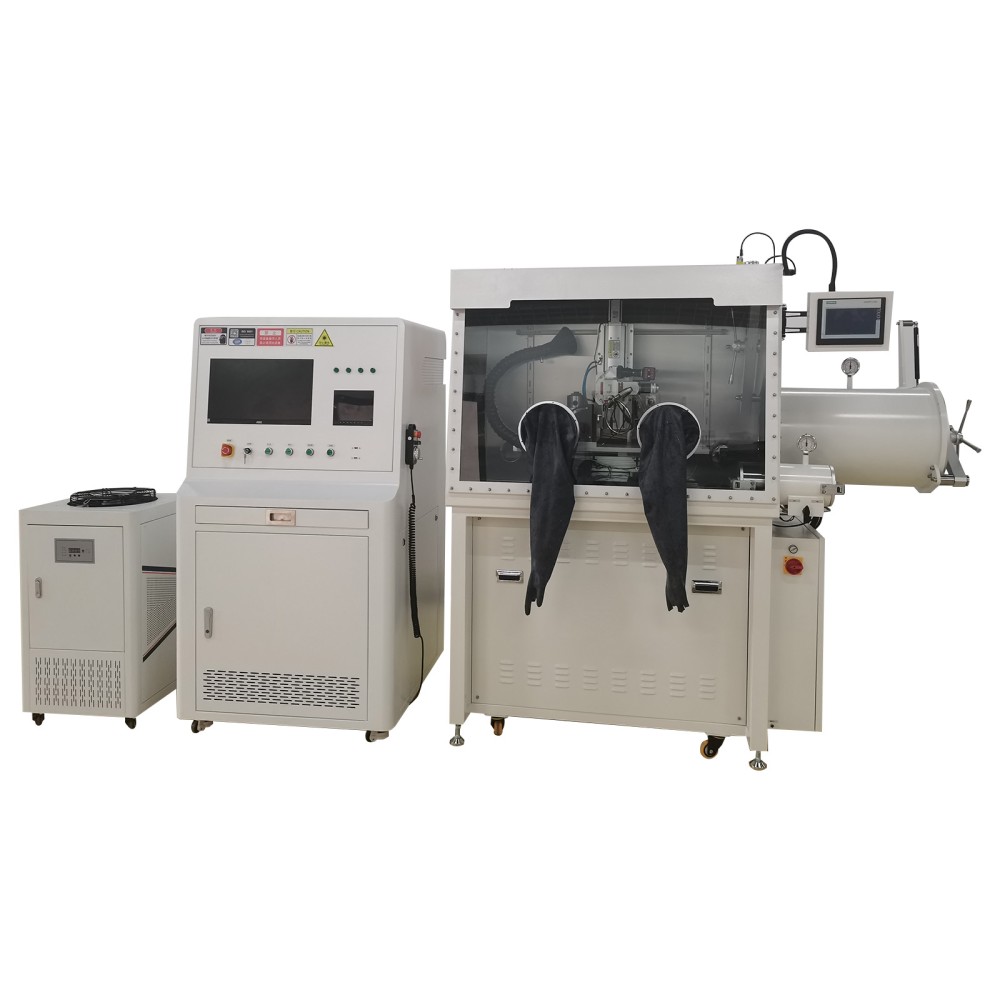 Laser seam Laser seam sealing welder with simple air chamberwelder with glove box two glove type