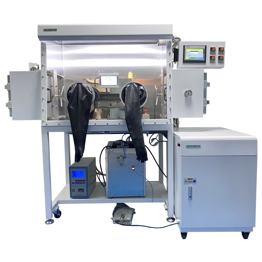 MD-200 Hermetic seam sealer with door open at side
