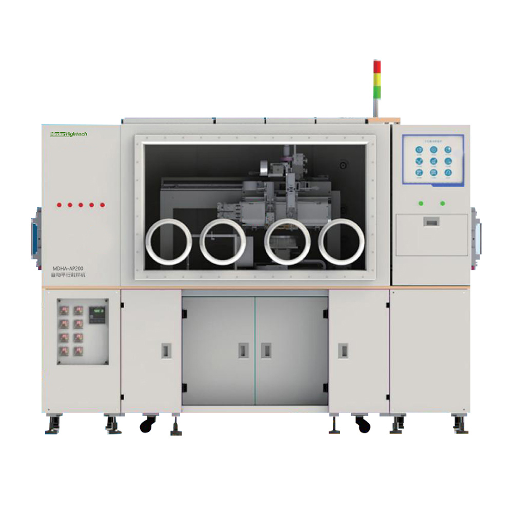 Full automatic lid tack and Parallel seam sealer