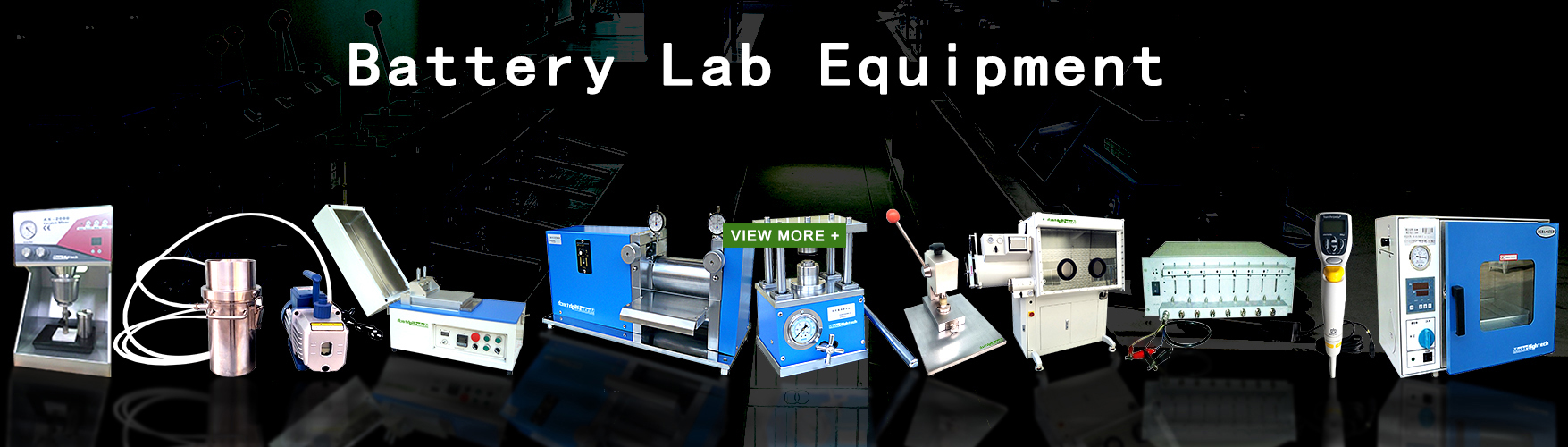 Battery cell lab making equipment