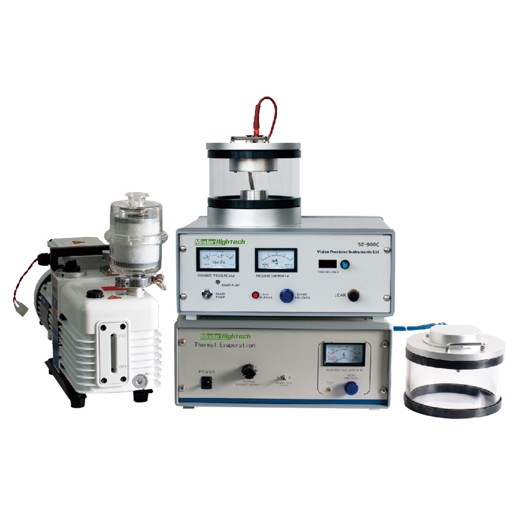 Magnetron Ion Sputtering and Thermal Evaporation Carbon Coater - SD900C 