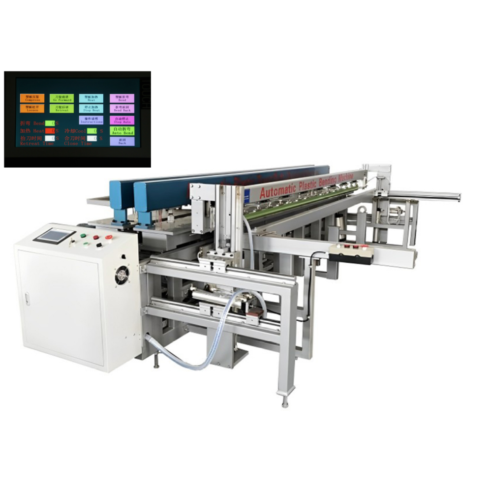 Automatic Ultrasonic PP plastic sheet bending machine