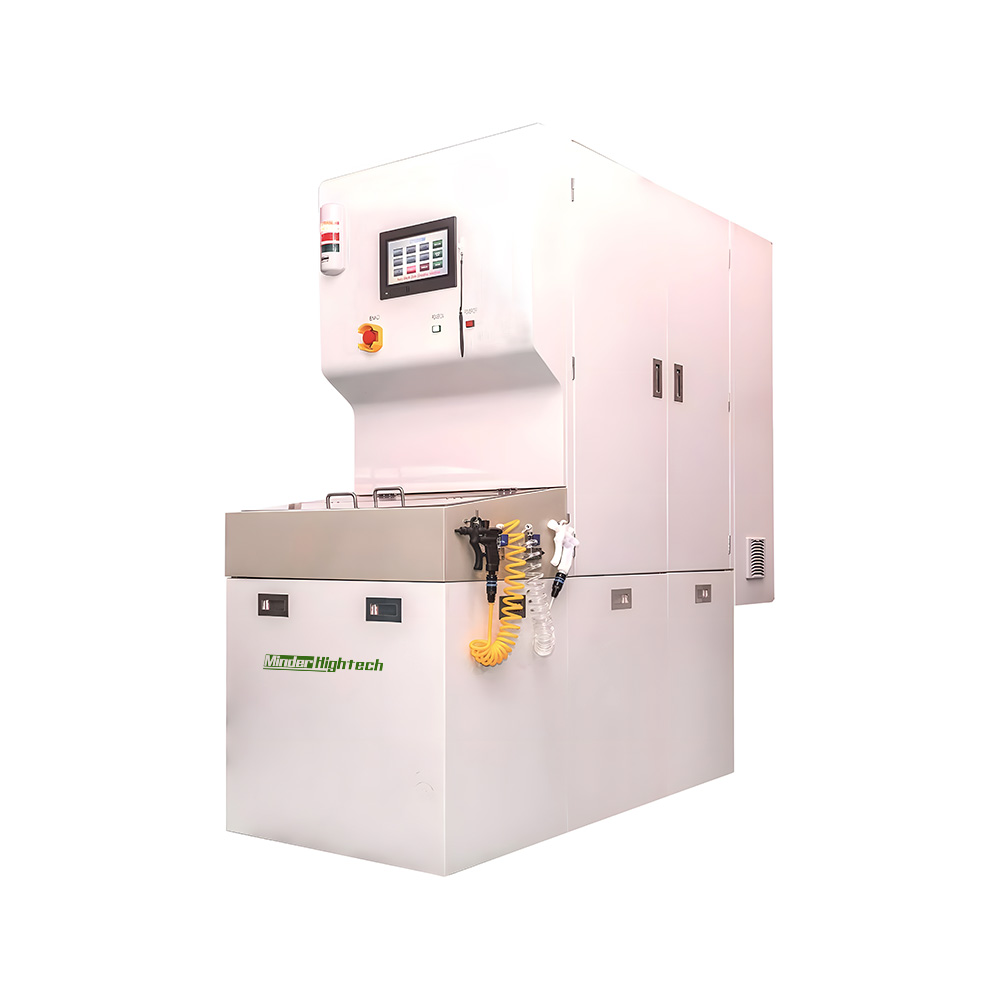 Air spindle semi automatic wafer grinder